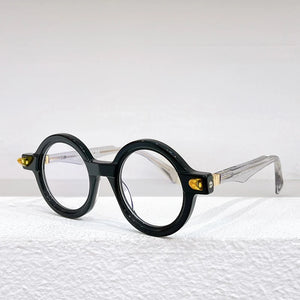 Germany Acetate Maske Q7 Brand Sunglasses Round KUB Handmade Men Sun Glasses Original Classical Retro Eyeglasses for Women