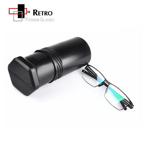 Germany Brand Designer Screwless Eyeglasses Men Women Ultralight Optical Glasses Frame with Clip-on Polarized Sunglasses Goggles