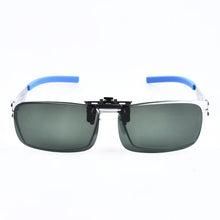 Load image into Gallery viewer, Germany Brand Designer Screwless Eyeglasses Men Women Ultralight Optical Glasses Frame with Clip-on Polarized Sunglasses Goggles