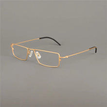 Load image into Gallery viewer, Germany Brand Pure Titanium Glasses Frame Ultra-light Men Square Myopia Reading Optical Eyeglasses Lenses Spectacles Eyewear