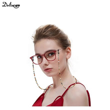 Carica l&#39;immagine nel visualizzatore di Gallery, Glasses Chain Beaded Boho 75cm Women Men Sunglasses Lanyard Reading Glasses Anti Slip Cord Strap Sun Glasses Shoelace 2024 New