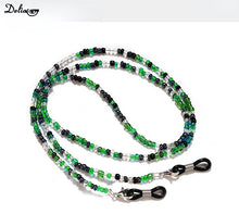 Carica l&#39;immagine nel visualizzatore di Gallery, Glasses Chain Beaded Boho 75cm Women Men Sunglasses Lanyard Reading Glasses Anti Slip Cord Strap Sun Glasses Shoelace 2024 New
