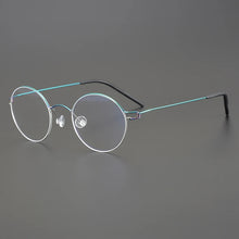 Load image into Gallery viewer, Glasses Frame Men Titanium Screwless Eyewear Prescription Eyeglasses Frames Women Retro Round Myopia Optical Lens Denmark Korean