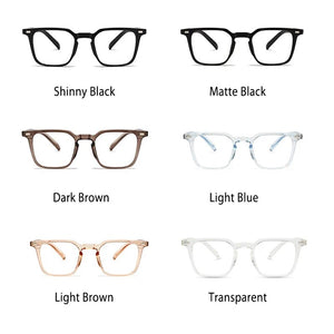 Glasses Frame Optical Prescription Eyeglasses for Men and Women Plastic Rx-ble Eyewear Plastic Fashion Stylish Eyewear Frame