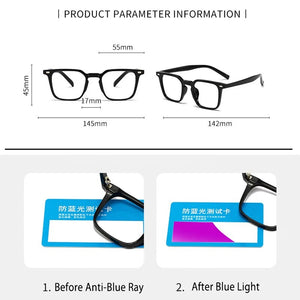 Glasses Frame Optical Prescription Eyeglasses for Men and Women Plastic Rx-ble Eyewear Plastic Fashion Stylish Eyewear Frame