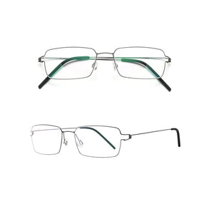 Glasses Frames Men Air Titanium Rim Screwless Eyewear Eyeglasses Women Morten Round Square Oval Denmark Brand Korean Design New