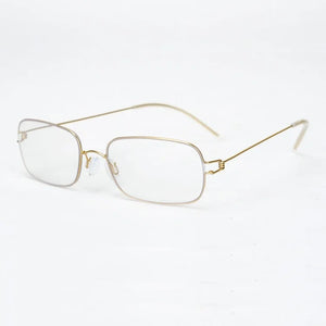 Glasses Frames Men Air Titanium Rim Screwless Eyewear Eyeglasses Women Morten Round Square Oval Denmark Brand Korean Design New