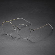 Load image into Gallery viewer, Glasses Frames Men Air Titanium Rim Screwless Eyewear Eyeglasses Women Morten Round Square Oval Denmark Brand Korean Design New