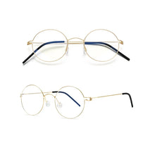 Load image into Gallery viewer, Glasses Frames Men Air Titanium Rim Screwless Eyewear Eyeglasses Women Morten Round Square Oval Denmark Brand Korean Design New