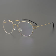 Load image into Gallery viewer, Glasses Frames Men Air Titanium Rim Screwless Eyewear Eyeglasses Women Morten Round Square Oval Denmark Brand Korean Design New