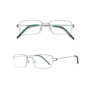 Glasses Frames Men Air Titanium Rim Screwless Eyewear Eyeglasses Women Morten Round Square Oval Denmark Brand Korean Design