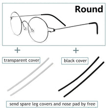 Load image into Gallery viewer, Glasses Frames Men Air Titanium Rim Screwless Eyewear Eyeglasses Women Morten Round Square Oval Denmark Brand Korean Design
