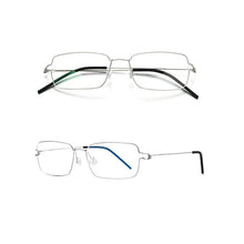 Load image into Gallery viewer, Glasses Frames Men Air Titanium Rim Screwless Eyewear Eyeglasses Women Morten Round Square Oval Denmark Brand Korean Design New