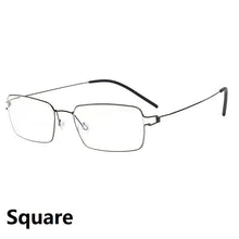 Load image into Gallery viewer, Glasses Frames Men Air Titanium Rim Screwless Eyewear Eyeglasses Women Morten Round Square Oval Denmark Brand Korean Design New