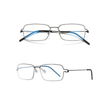 Load image into Gallery viewer, Glasses Frames Men Air Titanium Rim Screwless Eyewear Eyeglasses Women Morten Round Square Oval Denmark Brand Korean Design