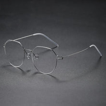 Load image into Gallery viewer, Glasses Frames Men Air Titanium Rim Screwless Eyewear Eyeglasses Women Morten Round Square Oval Denmark Brand Korean Design New