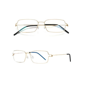 Glasses Frames Men Air Titanium Rim Screwless Eyewear Eyeglasses Women Morten Round Square Oval Denmark Brand Korean Design New
