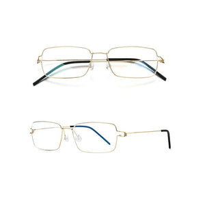 Glasses Frames Men Air Titanium Rim Screwless Eyewear Eyeglasses Women Morten Round Square Oval Denmark Brand Korean Design