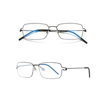 Load image into Gallery viewer, Glasses Frames Men Air Titanium Rim Screwless Eyewear Eyeglasses Women Morten Round Square Oval Denmark Brand Korean Design New