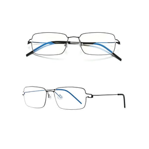 Glasses Frames Men Air Titanium Rim Screwless Eyewear Eyeglasses Women Morten Round Square Oval Denmark Brand Korean Design New