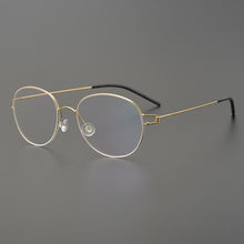 Carica l&#39;immagine nel visualizzatore di Gallery, Glasses Frames Men Air Titanium Rim Screwless Eyewear Eyeglasses Women Morten Round Square Oval Denmark Brand Korean Design New