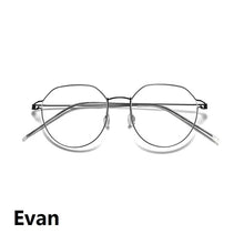 Load image into Gallery viewer, Glasses Frames Men Air Titanium Rim Screwless Eyewear Eyeglasses Women Morten Round Square Oval Denmark Brand Korean Design