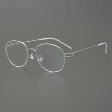 Carica l&#39;immagine nel visualizzatore di Gallery, Glasses Frames Men Air Titanium Rim Screwless Eyewear Eyeglasses Women Morten Round Square Oval Denmark Brand Korean Design New