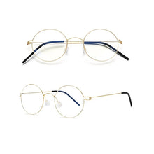 Load image into Gallery viewer, Glasses Frames Men Air Titanium Rim Screwless Eyewear Eyeglasses Women Morten Round Square Oval Denmark Brand Korean Design