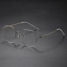 Carica l&#39;immagine nel visualizzatore di Gallery, Glasses Frames Men Air Titanium Rim Screwless Eyewear Eyeglasses Women Morten Round Square Oval Denmark Brand Korean Design New