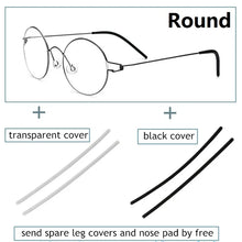 Load image into Gallery viewer, Glasses Frames Men Air Titanium Rim Screwless Eyewear Eyeglasses Women Morten Round Square Oval Denmark Brand Korean Design New