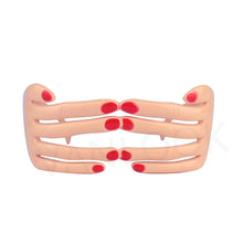 Load image into Gallery viewer, Gold Fingers Glasses Festival Points Men One Piece Silver Bar for Party Cosplay Extraordinary Oculos de Sol Feminino