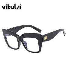 Load image into Gallery viewer, Gradient Square Optical Glasses Women Thick Frame Anti Blue Glasses Myopia Prescription Eyeglasses Frames Ladies Blu-ray Glasses