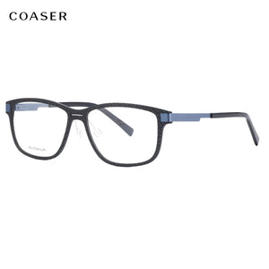 Great Carbon Fibre Acetate Glasses Frame Men Round Vintage Optical Prescription Eyeglasses Women Style Fullrim Lighter Eyewear