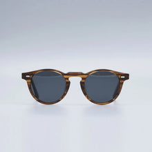 Load image into Gallery viewer, Gregory Peck Sunglasses Women  Acetate Retro Round Polarized Vintage Driving Glasses Shades for Women Grey Lens Sun Glasses