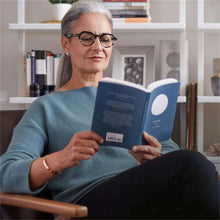 Load image into Gallery viewer, seemfly Leopard Female Reading Glasses Women's Round Glasse 100 Degree Blue Light Decorative Computer Glasses Eyewear +200 +350