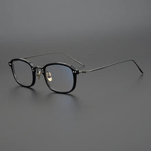 Load image into Gallery viewer, Vintage Acetate Small Glasses Frame Women Men Square Titanium Prescription Optical Myopia Eyeglasses Frame Luxury Brand Eyewear