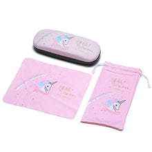 Load image into Gallery viewer, 1set Protable Unicorn Kawaii Cute Cartoon Glasses Box With Bags And Glasses Cloth Spectacle Case Gift
