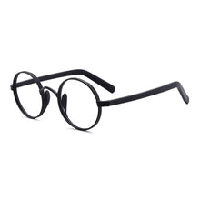 Carica l'immagine nel visualizzatore di Gallery, Vintage Acetate Glasses Frame Men Round Myopia Optical Prescription Titanium Eyeglasses Frame Women Korean Luxury Small Eyewear