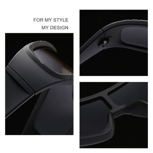 HBK 2023 New Popular Men's Sun Glasses Unique Outdoor Sports Women Sunglasses Y2K Glasses For Female Male Shades Eyewear
