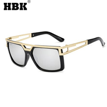 Load image into Gallery viewer, HBK Classic Square Sunglasses Men Retro Style Gradient lens Sun Glasses Male Vintage Driving Oculos De Sol UV400