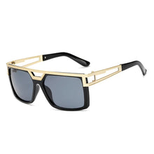 Load image into Gallery viewer, HBK Classic Square Sunglasses Men Retro Style Gradient lens Sun Glasses Male Vintage Driving Oculos De Sol UV400