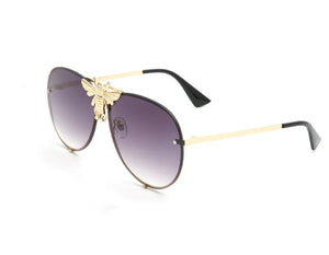 HBK Unisex Big Round Sunglasses Luxury Retro Oversized Shade for Women Men Brand Designer Good Quality Green Black UV400 Oculos