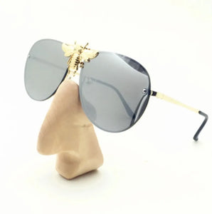 HBK Unisex Big Round Sunglasses Luxury Retro Oversized Shade for Women Men Brand Designer Good Quality Green Black UV400 Oculos
