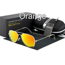 Carica l'immagine nel visualizzatore di Gallery, HDCRAFTER Classic  Polarized Sunglasses Men Women Colorful Reflective Coating Lens Eyewear Accessories Mirror Sun Glasses