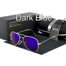 Carica l'immagine nel visualizzatore di Gallery, HDCRAFTER Classic  Polarized Sunglasses Men Women Colorful Reflective Coating Lens Eyewear Accessories Mirror Sun Glasses