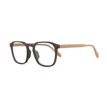 Load image into Gallery viewer, HDCRAFTER Glasses Frame Men Women Wood Vintage Square Myopia Prescription Eyeglasses Frames 2020 Retro Optical Frame Eyewear