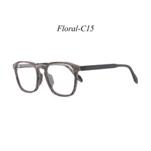Load image into Gallery viewer, HDCRAFTER Glasses Frame Men Women Wood Vintage Square Myopia Prescription Eyeglasses Frames 2020 Retro Optical Frame Eyewear