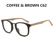 Load image into Gallery viewer, HDCRAFTER Glasses Frames Wooden Men and Women Vintage Glasses with Clear Lens Wood Glasses Frame