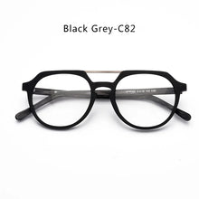 Load image into Gallery viewer, HDCRAFTER  Retro Glasses Frame Wooden Men Optical Myopia Eyewear Frame Prescription Eyeglasses Lenses Double Bridge