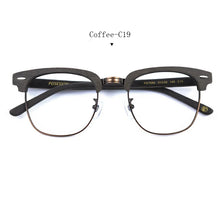 Load image into Gallery viewer, HDCRAFTER Myopia Hyperopia Eyewear Frames Men Women Wood Handmade Spectacles Retro Vintage Wooden Prescription Glasses Frame